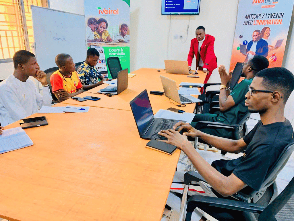 Étudiants en apprentissage